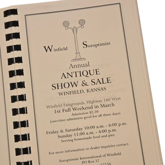 Soroptimist International Of Winfield KS Sharing Our Best Cookbook 1990s - Picture 5 of 15